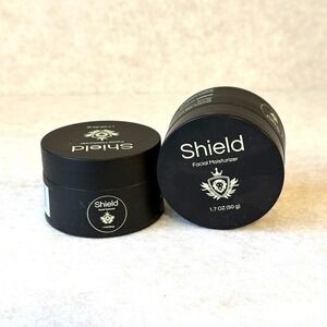 2 Pack Shield Facial Moisturizer 1.7oz‎ 50g Aloe Squalane Niacinamide Vitamin C